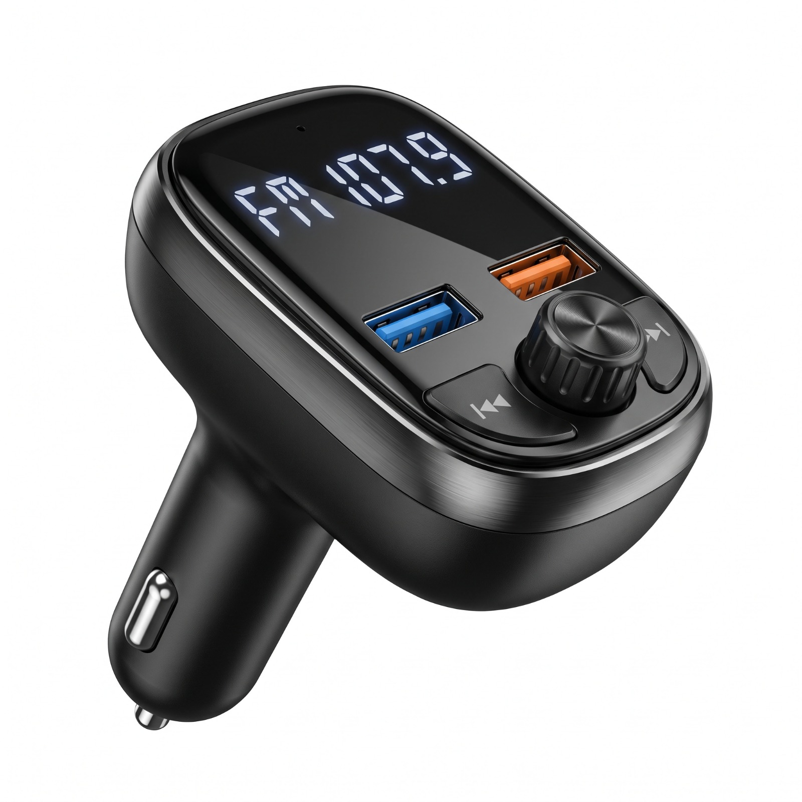 Bluetooth Car FM Transmitter with Dual USB Charger